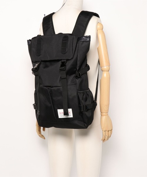 MAKAVELIC（マキャベリック）の「【RS】《MAKAVELIC》DOUBLE BELT PMD MIX DAYPACK（バックパック/リュック・レディース・ブラック・FREE）」の15枚目の写真