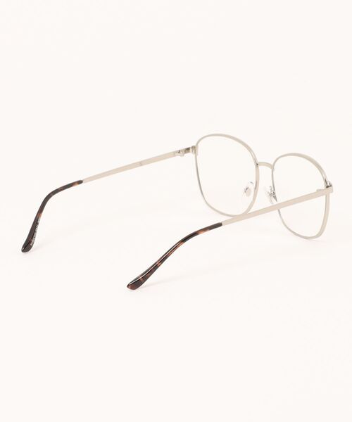 MOUSSY（マウジー）の「WIDE ROUND メガネ（メガネ・レディース・シルバー・FREE）」の11枚目の写真