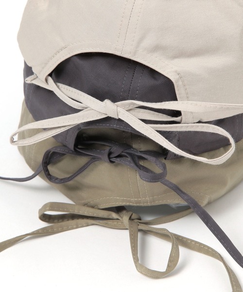 GLOBAL WORK（グローバルワーク）の「バックリボンキャップ/288195（キャップ・レディース・ベージュ/アイボリー/ブラック/チャコールグレー・ONE SIZE）」の6枚目の写真