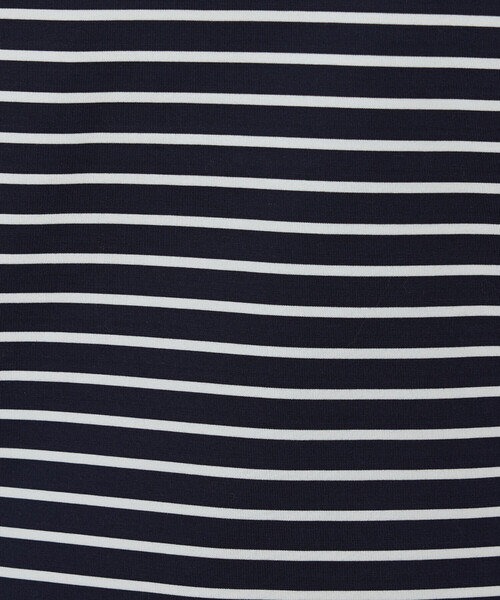 COMME CA（コムサ）の「コットンスーピマボーダー カットソー（Tシャツ/カットソー・レディース・ホワイト/ネイビー・9号）」の18枚目の写真