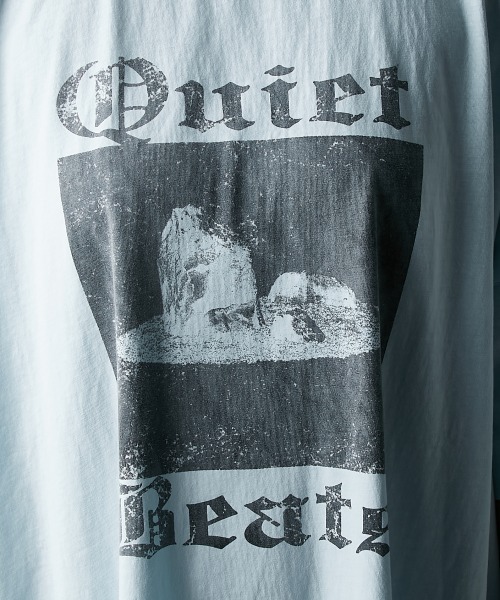 GEVS.（ジェイヴィス）の「綿100％Tシャツワンピース＜大きいサイズ有＞GEVS.（ワンピース・レディース・ベージュ系/サックスブルー・M/L/LL/3L/4L/5L）」の13枚目の写真