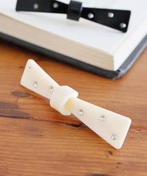 リボンヘアクリップ