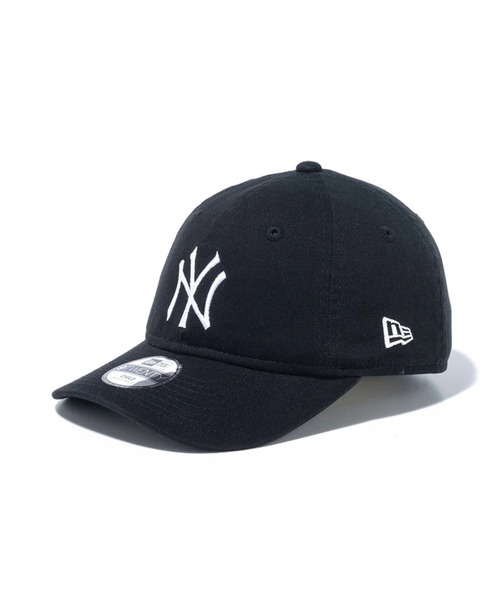 NEW ERA(ニューエラ)の「NEW ERA/ニューエラ キッズ キャップ Child 9TWENTY ニューヨーク・ヤンキース NEYYAN BLK 14524753(キャップ・キッズ・ブラック×ホワイト・ONE)」の1枚目の写真