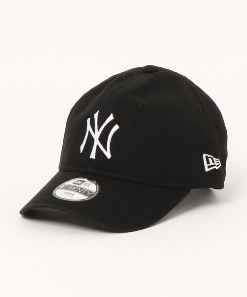 NEW ERA(ニューエラ)の「NEW ERA/ニューエラ キッズ キャップ Child 9TWENTY ニューヨーク・ヤンキース NEYYAN BLK 14524753(キャップ・キッズ・ブラック×ホワイト・ONE)」の3枚目の写真