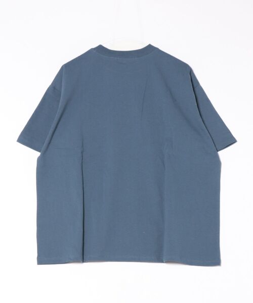 GORGE(ゴージ)の「帽子ネコプリントTシャツ/ルーズ×フォトデザイン(Tシャツ/カットソー・レディース・オフホワイト/ブルー/ブラック/イエロー/ラベンダー・F)」の6枚目の写真