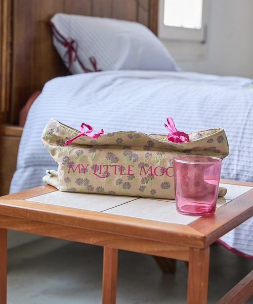 Casselini(キャセリーニ)の「Casselini HOME(キャセリーニ ホーム)フラワー刺繍ティッシュカバー(インテリア雑貨・レディース・イエロー/ブラック/ピンク/ブルー/ベージュ/アイボリー・FREE)」の13枚目の写真
