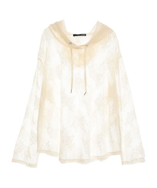 Sugar spoon（シュガースプーン）の「・SUGAR SPOON シアーレースフーディー（パーカー・レディース・ブラック/ラベンダー/アイボリー・FREE）」の22枚目の写真