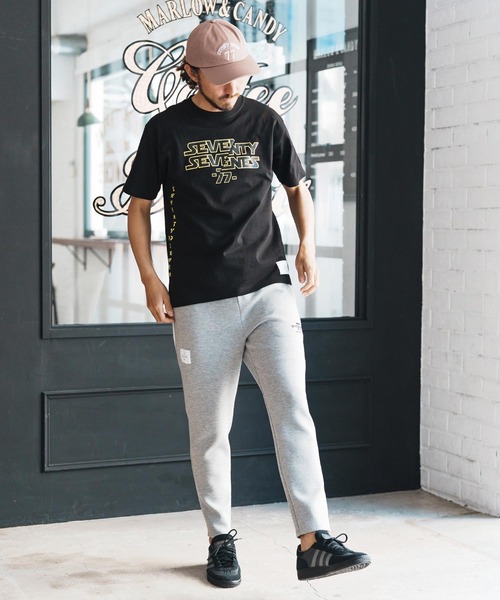 seventy seven(セブンティセブン)の「mt9667-middle onz S-S t-shirts (77universe) Tシャツ(Tシャツ/カットソー・メンズ・ブルー系その他/ホワイト/ブラック・S/M/L/XL)」の19枚目の写真