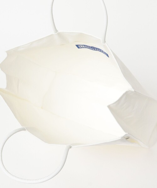 bpr BEAMS(ビーピーアール ビームス )の「ROOTOTE / RO.トール.TOFU-5B スクエア トートバッグ(トートバッグ・レディース・ホワイト/ブラック・ONE SIZE)」の8枚目の写真