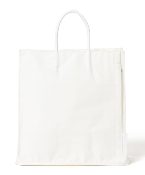 bpr BEAMS(ビーピーアール ビームス )の「ROOTOTE / RO.トール.TOFU-5B スクエア トートバッグ(トートバッグ・レディース・ホワイト/ブラック・ONE SIZE)」の11枚目の写真