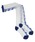 Candy Stripper�i�L�����f�B�X�g���b�p�[�j�́uFANCY RIBBON SHEER KNEE HIGH �\�b�N�X�i�\�b�N�X/�C���j�v�b�u���[