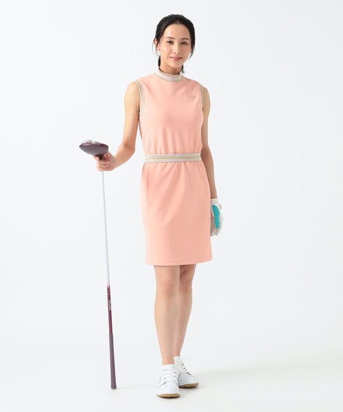 BEAMS GOLF(ビームスゴルフ)の「PURPLE LABEL / ダンボールニット ワンピース(ワンピース・レディース・ホワイト/ピンク/ネイビー・SMALL/MEDIUM/LARGE)」の9枚目の写真