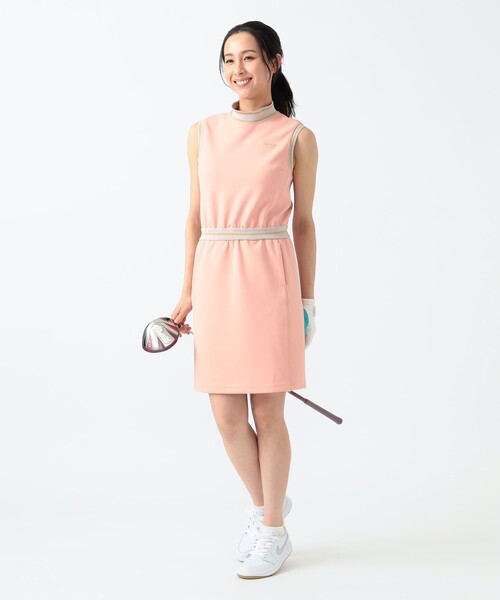 BEAMS GOLF(ビームスゴルフ)の「PURPLE LABEL / ダンボールニット ワンピース(ワンピース・レディース・ホワイト/ピンク/ネイビー・SMALL/MEDIUM/LARGE)」の11枚目の写真