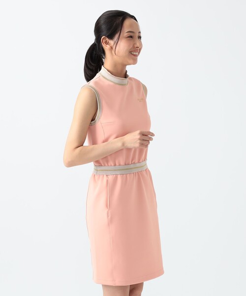 BEAMS GOLF(ビームスゴルフ)の「PURPLE LABEL / ダンボールニット ワンピース(ワンピース・レディース・ホワイト/ピンク/ネイビー・SMALL/MEDIUM/LARGE)」の12枚目の写真