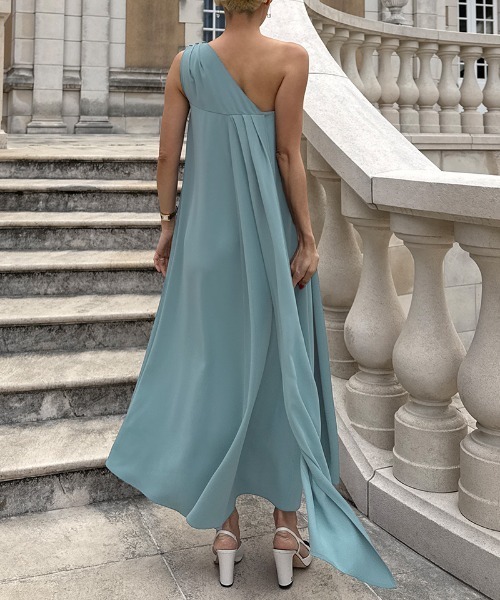 JENNE(ジェンヌ)の「ワンショルダードレス(ワンピース・レディース・ブラック/スモーク・LARGE/MEDIUM/SMALL)」の14枚目の写真