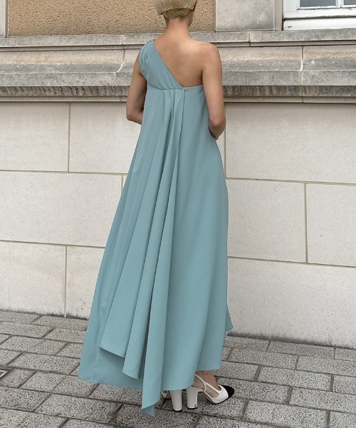 JENNE(ジェンヌ)の「ワンショルダードレス(ワンピース・レディース・ブラック/スモーク・LARGE/MEDIUM/SMALL)」の20枚目の写真
