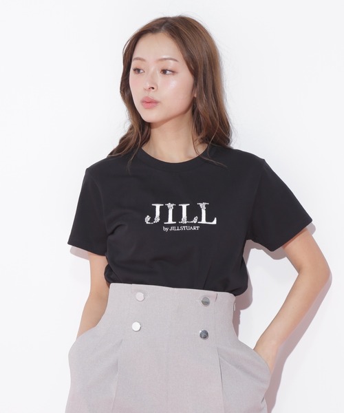 JILL by JILL STUART(ジルバイジルスチュアート)の「◇オーガニックコットンビジューロゴTシャツ(Tシャツ/カットソー・レディース・ブラック/ピンク/ホワイト・FREE)」の22枚目の写真