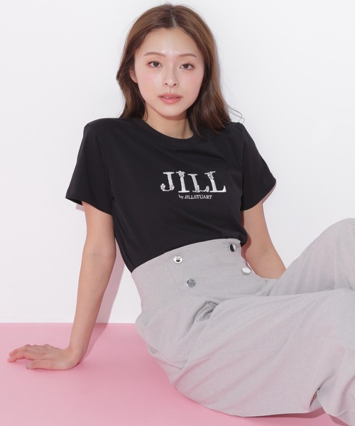 JILL by JILL STUART(ジルバイジルスチュアート)の「◇オーガニックコットンビジューロゴTシャツ(Tシャツ/カットソー・レディース・ブラック/ピンク/ホワイト・FREE)」の20枚目の写真