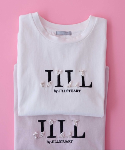 ◇オーガニックコットンビジューロゴTシャツ（Tシャツ
