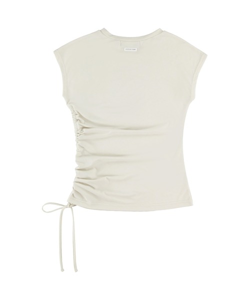 Connie / OneストリングスBTM  Sサイズ　alexia stam Side Drawstring Tee /サイドドロストT（Tシャツ/カットソー