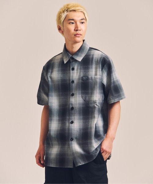 JACKROSE(ジャックローズ)の「FB-Checker SS Shirt(シャツ/ブラウス・メンズ・ブラック/ブラウン/ホワイト・S/M)」の13枚目の写真