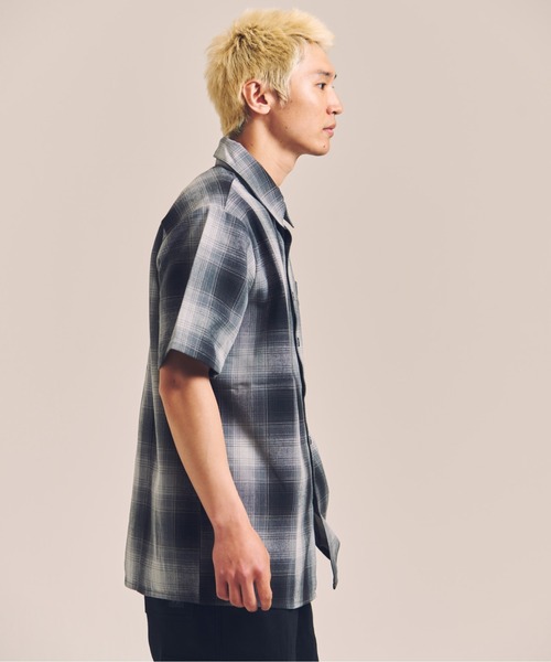 JACKROSE(ジャックローズ)の「FB-Checker SS Shirt(シャツ/ブラウス・メンズ・ブラック/ブラウン/ホワイト・S/M)」の14枚目の写真