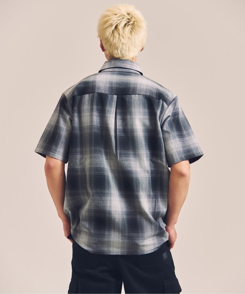 JACKROSE(ジャックローズ)の「FB-Checker SS Shirt(シャツ/ブラウス・メンズ・ブラック/ブラウン/ホワイト・S/M)」の16枚目の写真