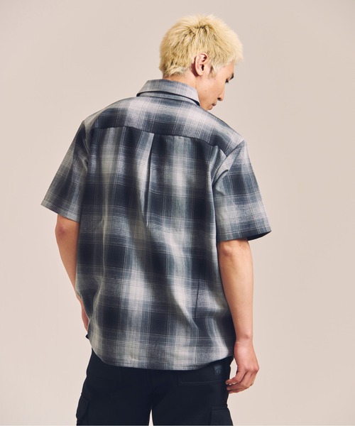 JACKROSE(ジャックローズ)の「FB-Checker SS Shirt(シャツ/ブラウス・メンズ・ブラック/ブラウン/ホワイト・S/M)」の17枚目の写真