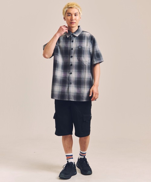 JACKROSE(ジャックローズ)の「FB-Checker SS Shirt(シャツ/ブラウス・メンズ・ブラック/ブラウン/ホワイト・S/M)」の19枚目の写真