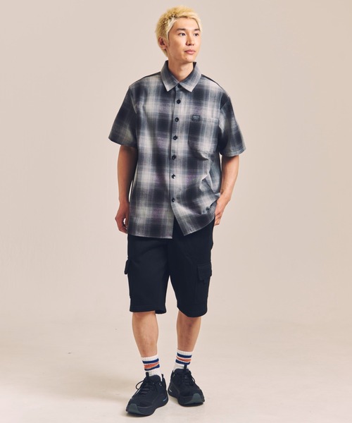 JACKROSE(ジャックローズ)の「FB-Checker SS Shirt(シャツ/ブラウス・メンズ・ブラック/ブラウン/ホワイト・S/M)」の20枚目の写真