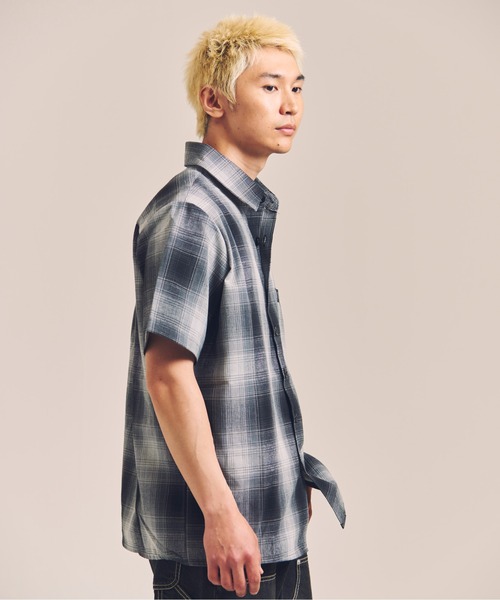 JACKROSE(ジャックローズ)の「FB-Checker SS Shirt(シャツ/ブラウス・メンズ・ブラック/ブラウン/ホワイト・S/M)」の7枚目の写真