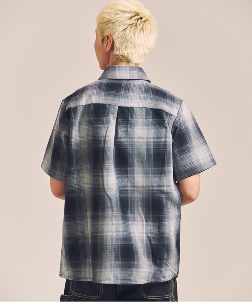 JACKROSE(ジャックローズ)の「FB-Checker SS Shirt(シャツ/ブラウス・メンズ・ブラック/ブラウン/ホワイト・S/M)」の10枚目の写真