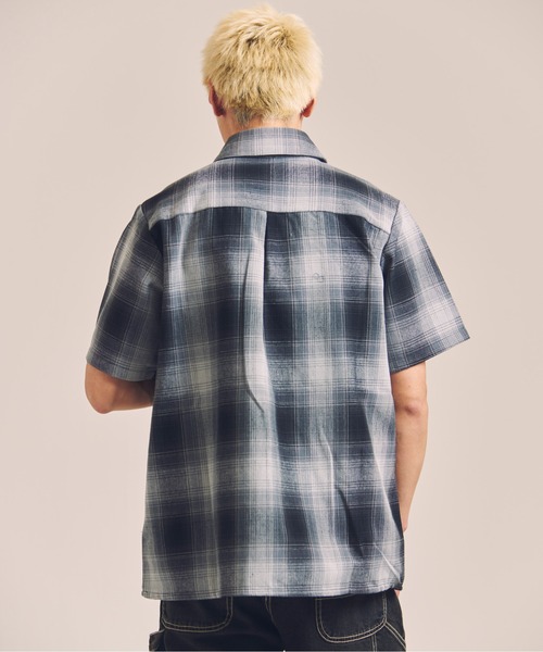 JACKROSE(ジャックローズ)の「FB-Checker SS Shirt(シャツ/ブラウス・メンズ・ブラック/ブラウン/ホワイト・S/M)」の11枚目の写真