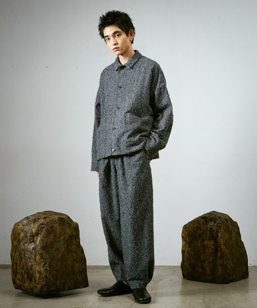 Dulcamara（ドゥルカマラ）の「タターヘムタックPT（その他パンツ・メンズ・ブルー/ブラック・0/2/1）」の5枚目の写真