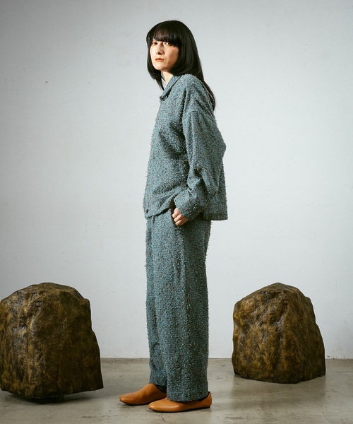 Dulcamara（ドゥルカマラ）の「タターヘムタックPT（その他パンツ・メンズ・ブルー/ブラック・0/2/1）」の7枚目の写真