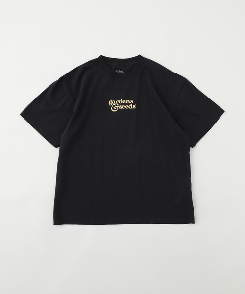 WISM(ウィズム)の「GARDENS&SEEDS / ガーデンズアンドシーズ LOVE QUOTE TEE(Tシャツ/カットソー・メンズ・グリーン/チャコールグレー・MEDIUM/LARGE/X-LARGE)」の2枚目の写真