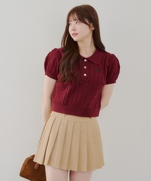 Another Branch olive des olive | 【夏まで着れる】BASICポロニット(ニット/セーター)