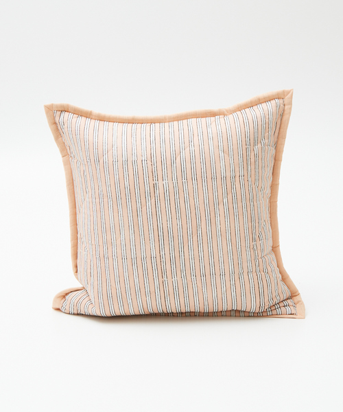 collex（コレックス）の「ブロックプリント キルトクッションカバー 45×45（クッション/クッションカバー・レディース・ピンク/ブルー/ブルー系その他/イエロー・フリー）」の11枚目の写真