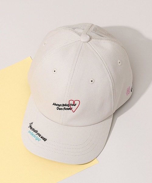 GLOBAL WORK(グローバルワーク)の「ポケ・遮熱シート付きUVキャップ/494112(キャップ・キッズ・サックスブルー/ベージュ/ブラック/グレイッシュベージュ/ライトグレー・MEDIUM/LARGE)」の4枚目の写真