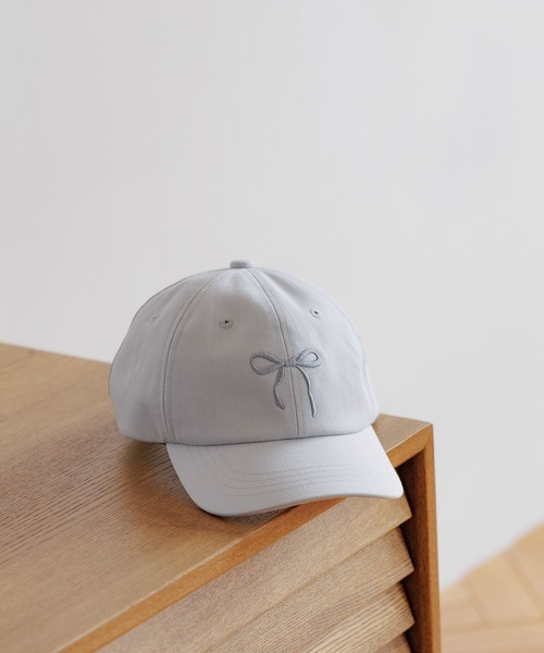 GLOBAL WORK(グローバルワーク)の「ポケ・遮熱シート付きUVキャップ/494112(キャップ・キッズ・サックスブルー/ベージュ/ブラック/グレイッシュベージュ/ライトグレー・MEDIUM/LARGE)」の6枚目の写真