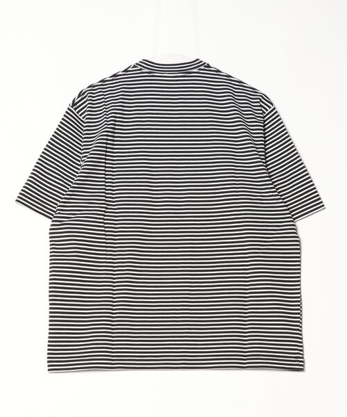 fridge(フリッジ)の「【ES.1】エスアイ Border SS T-shirts(Tシャツ/カットソー・メンズ・ブラック系その他/ホワイト系その他/ブラック/ホワイト・SMALL/X-LARGE/MEDIUM/LARGE)」の7枚目の写真