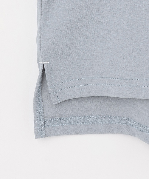 and D. petit main（アンドディープティマイン）の「【水陸両用】半袖フリルプルオーバー（Tシャツ/カットソー・キッズ・サーモンピンク/チャコール/サックスブルー・90cm/100cm/110cm/120cm/130cm/150cm/140cm）」の18枚目の写真