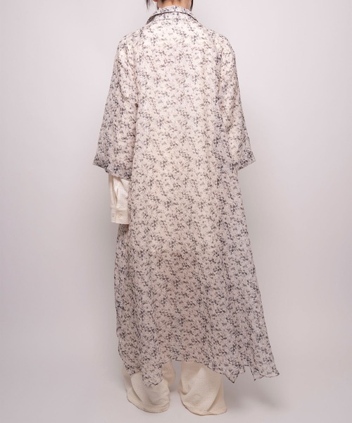 Nora Lily（ノラリリー）の「【Nora Lily】Sheer Shirt One-piece（ワンピース・レディース・オフホワイト/ホワイト系その他/ブラック/ライトブルー・FREE）」の12枚目の写真