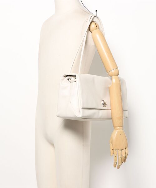 LEATHER DUAL BAG/ザ レザー デュアル ショルダー ラージ