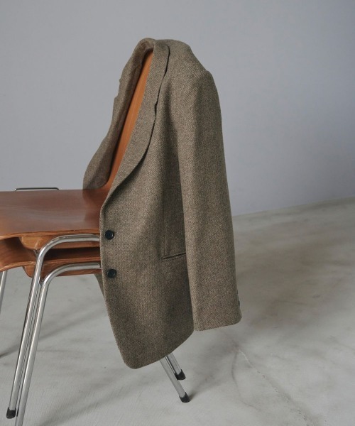 anuke Herringbone Wool Jacket ヘリンボーンウールジャケット