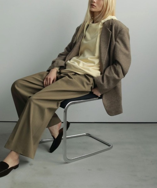 anuke Herringbone Wool Jacket ヘリンボーンウールジャケット