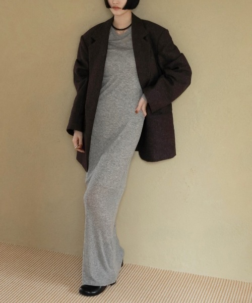 anuke Herringbone Wool Jacket ヘリンボーンウールジャケット