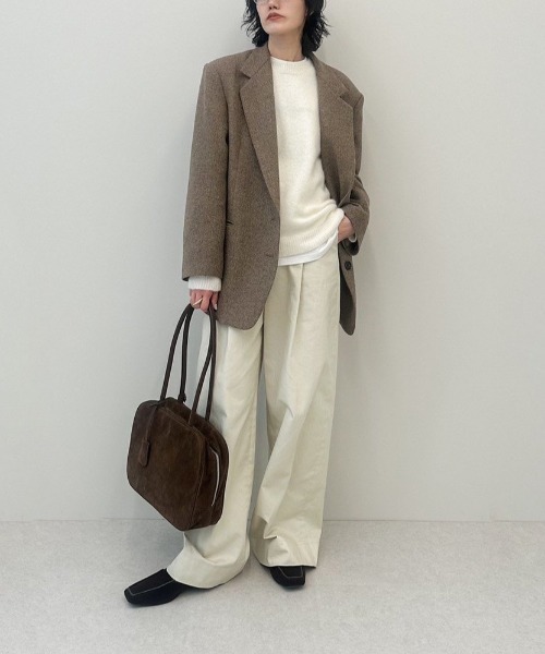 anuke Herringbone Wool Jacket 38 Herringbone Wool Jacket / anuke