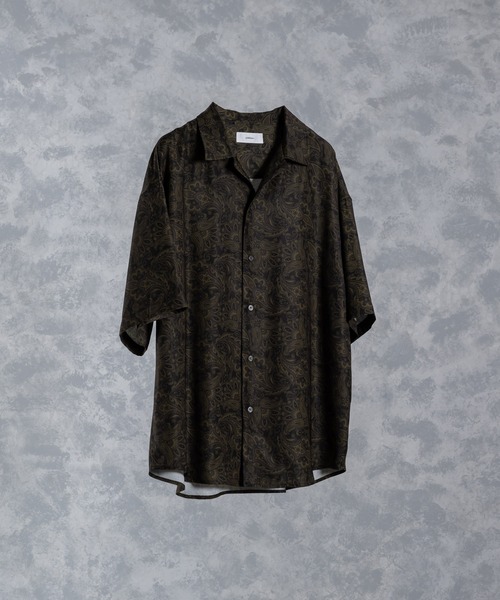 ADRER(アドラー)の「半袖シャツ(シャツ/ブラウス・メンズ・ブラック×ゴールド・LARGE)」の4枚目の写真