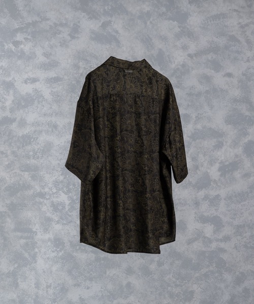 ADRER(アドラー)の「半袖シャツ(シャツ/ブラウス・メンズ・ブラック×ゴールド・LARGE)」の5枚目の写真